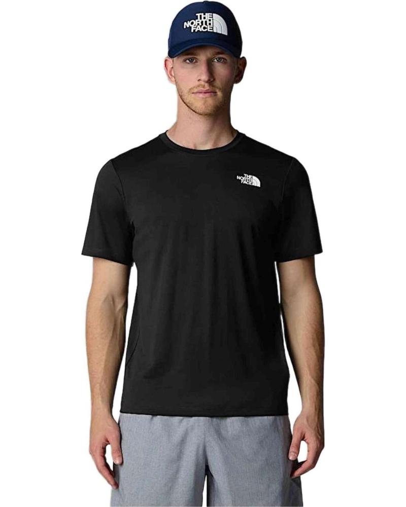 THE NORTH FACE CAMISETA THE NORTH FACE MANGA CORTA NEGRO