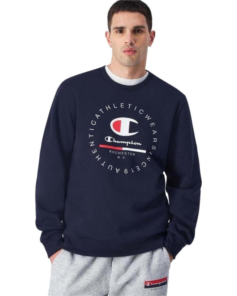 CHAMPION SUDADERA CHAMPION PARA HOMBRE CON LOGO AZUL