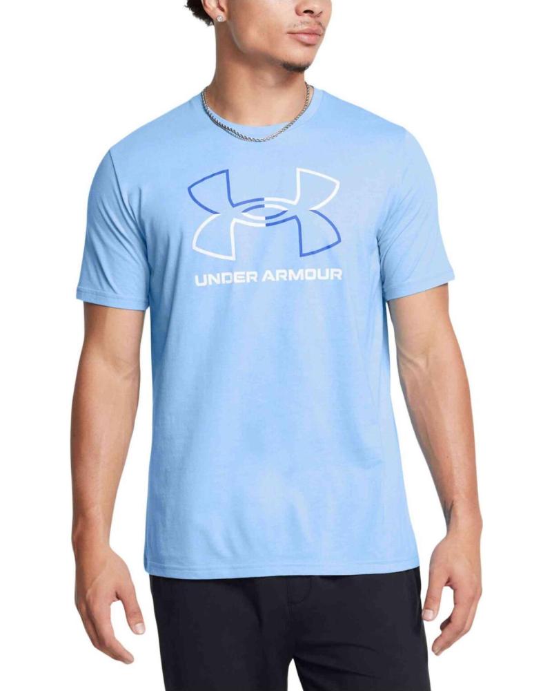 UNDER ARMOUR CAMISETA DE MANGA CORTA UNDER ARMOUR CON LOGO PARA HOMBRE AZUL