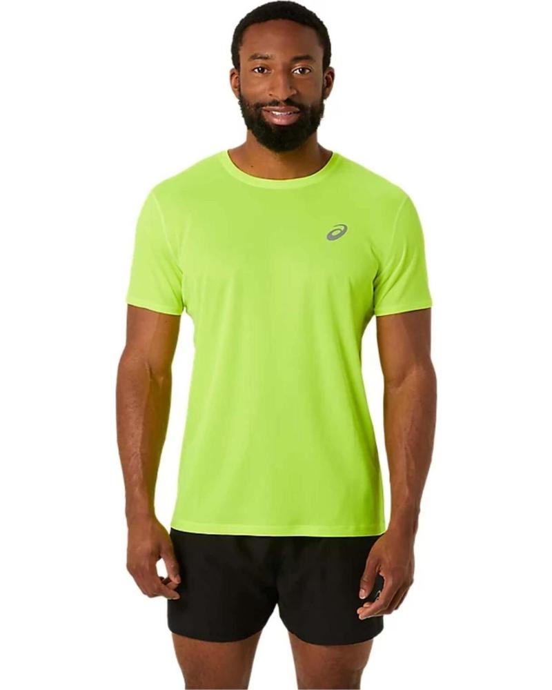 ASICS CAMISETA ASICS DE MANGA CORTA PARA HOMBRE AMARILLO