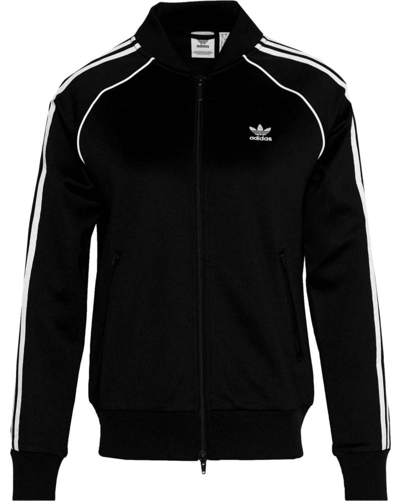 ADIDAS CHAQUETA DEPORTIVA ADIDAS PARA MUJER NEGRA NEGRO