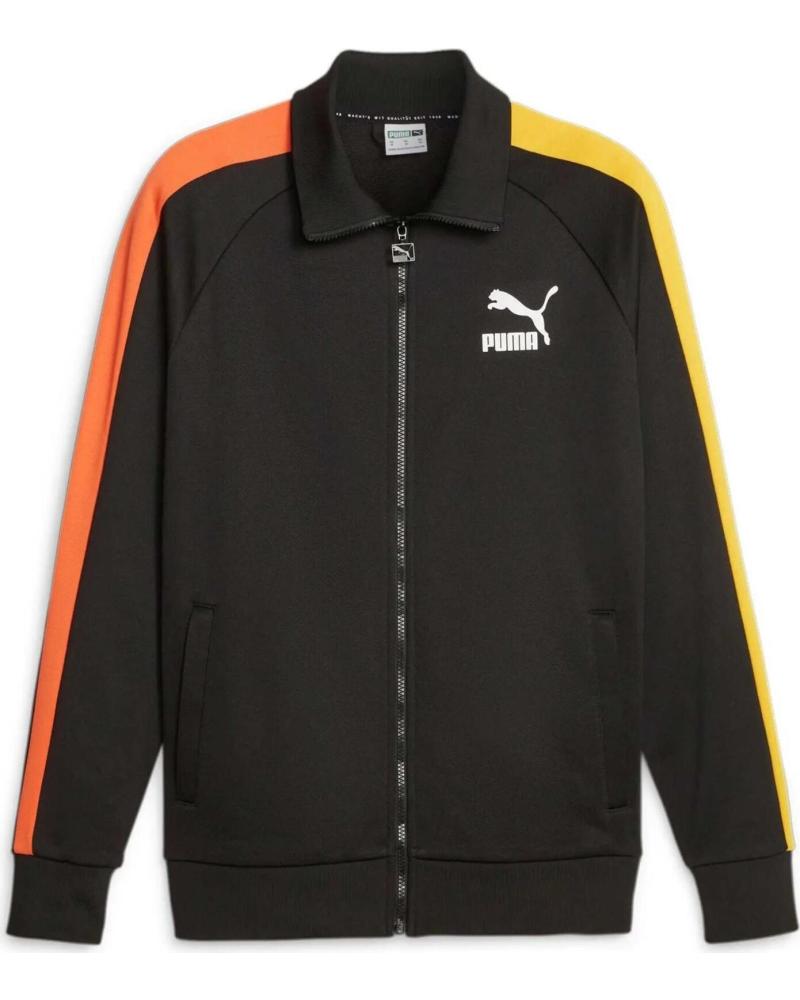 PUMA CHAQUETA PUMA T7 PARA HOMBRE NEGRA NEGRO