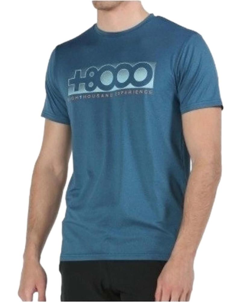 8000 CAMISETA DE MANGA CORTA 48000 PARA HOMBRE AZUL