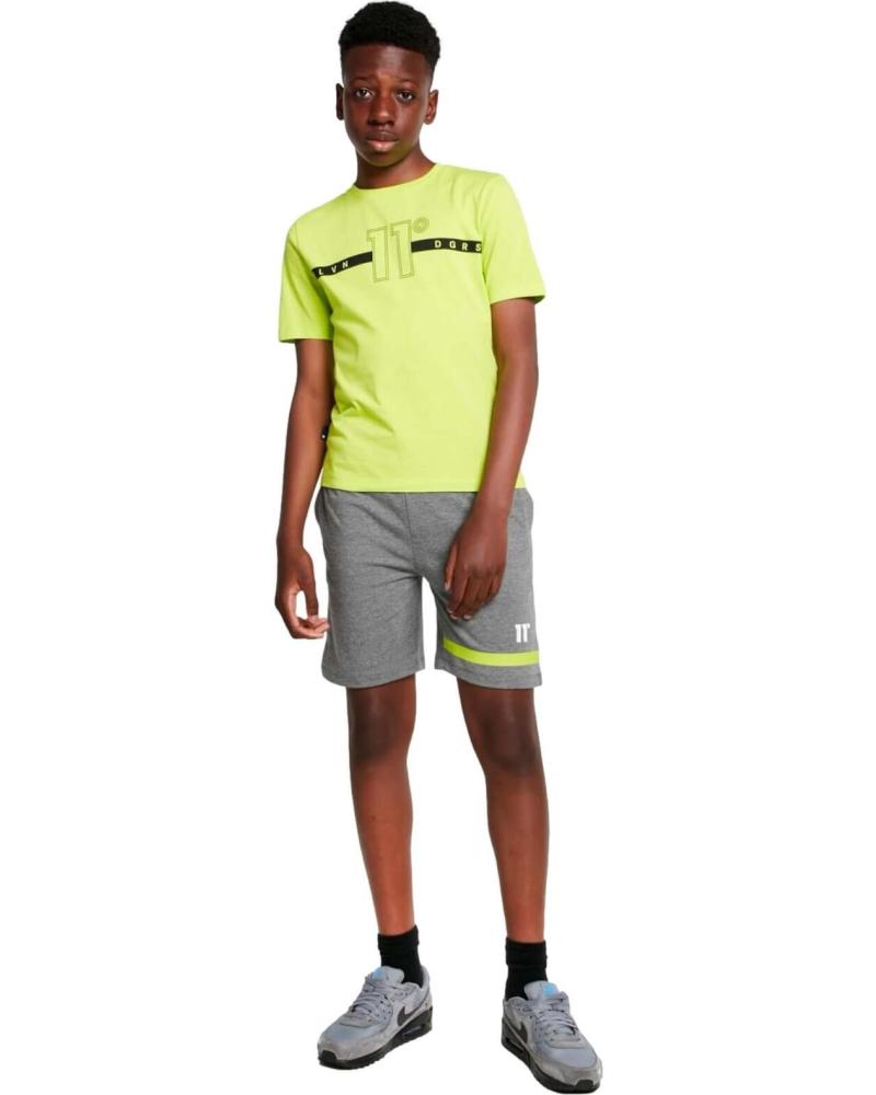 11 DEGREES CAMISETA GRÁFICA 11 DEGREES PARA HOMBRE VERDE