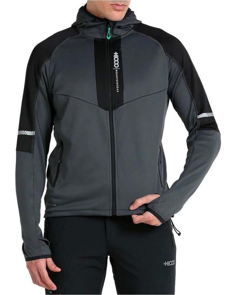 8000 CHAQUETA DEPORTIVA HOMBRE GRIS GRIS