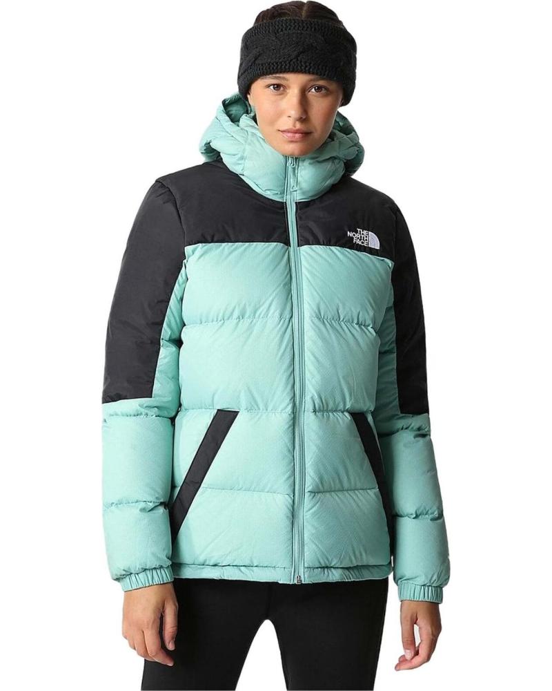 THE NORTH FACE THE NORTH FACE CHAQUETA DE INVIERNO ACOLCHADA PARA MUJER VERDE