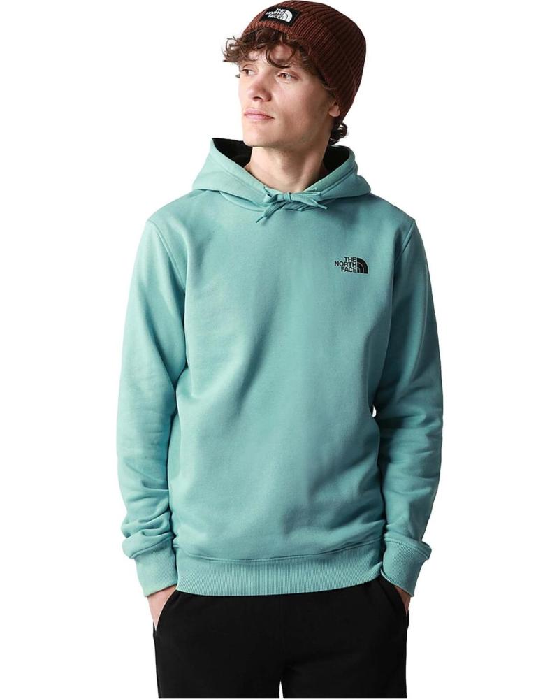 THE NORTH FACE SUDADERA CON CAPUCHA THE NORTH FACE PARA HOMBRE VERDE