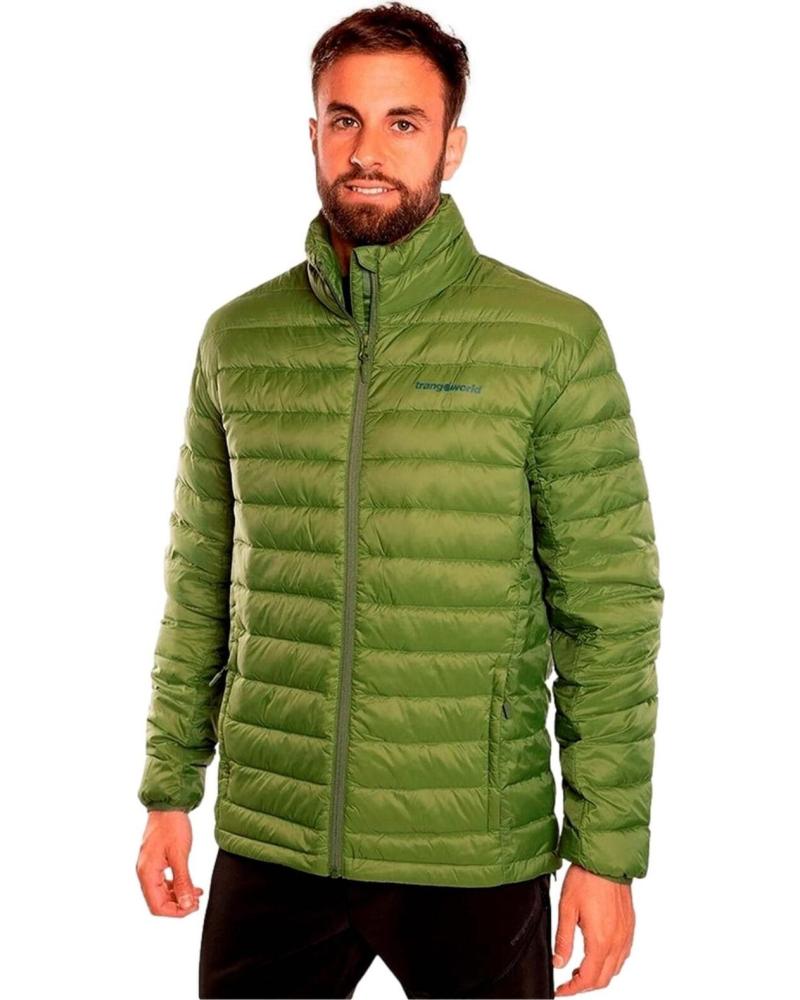 TRANGOWORLD CHAQUETA TRANGOWORLD ENCAPUCHE HOMBRE VERDE VERDE