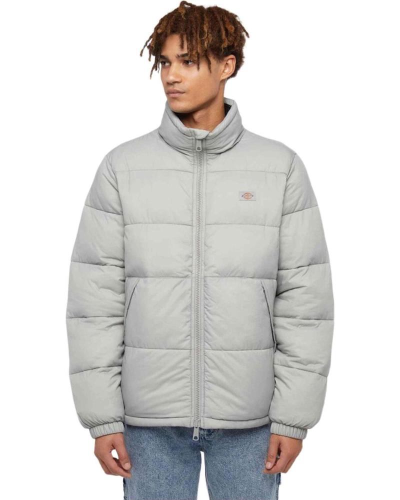 DICKIES CHAQUETA DICKIES PUFFER GRIS PARA HOMBRE GRIS