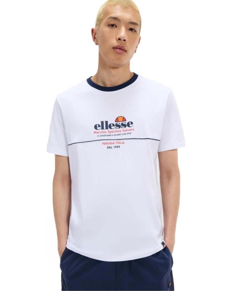 ELLESSE CAMISETA DE MANGA CORTA ELLESSE PARA HOMBRE BLANCO