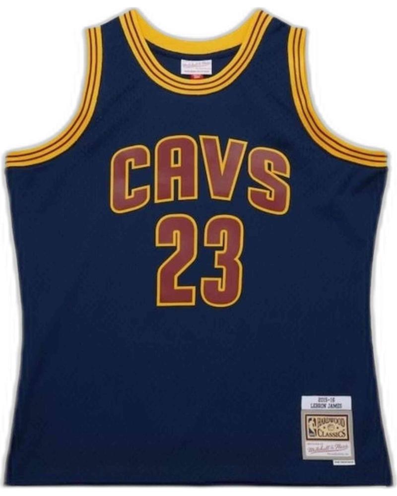 MITCHELL NESS CAMISETA MITCHELL & NESS LEBRON JAMES CLEVELAND CAVALIERS 23 AZUL AZUL