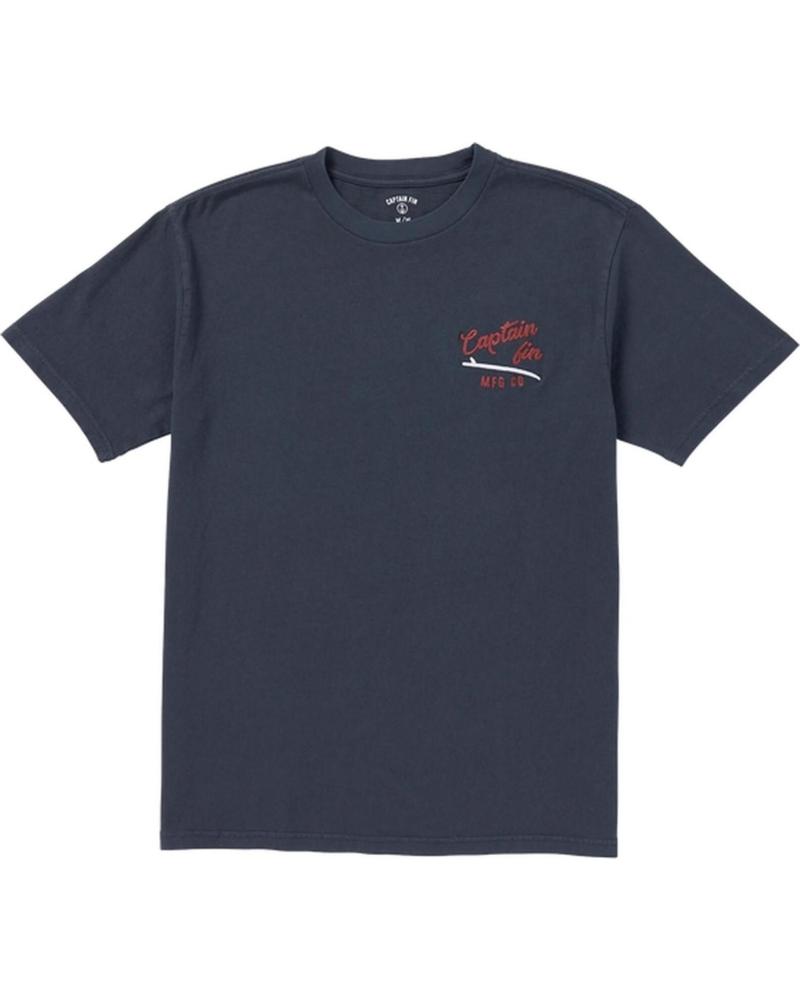 CAPTAIN FIN CAMISETA DE MANGA CORTA CAPTAIN FIN PARA HOMBRE NEGRO