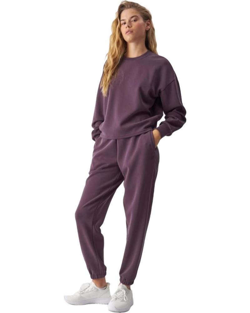 4F SUDADERA DE CUELLO REDONDO 4F MORADO