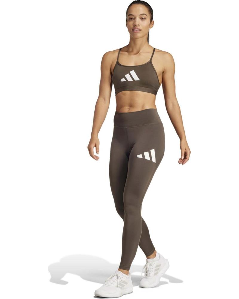 ADIDAS SUJETADOR DEPORTIVO ADIDAS CON LOGO VERDE