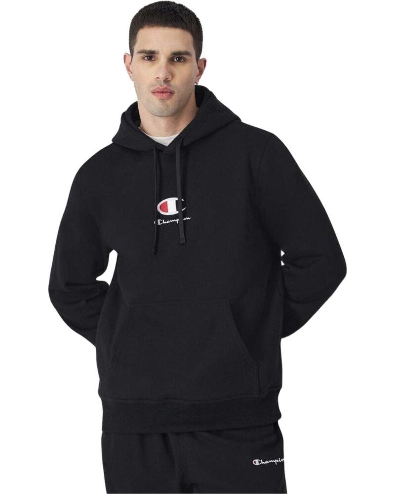 CHAMPION SUDADERA CON CAPUCHA CHAMPION PARA HOMBRE NEGRA NEGRO
