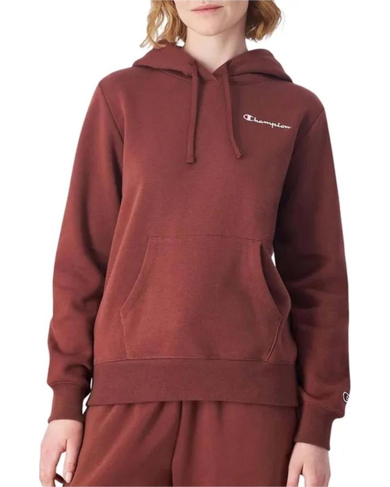 CHAMPION SUDADERA CON CAPUCHA CHAMPION PARA MUJER ROJO