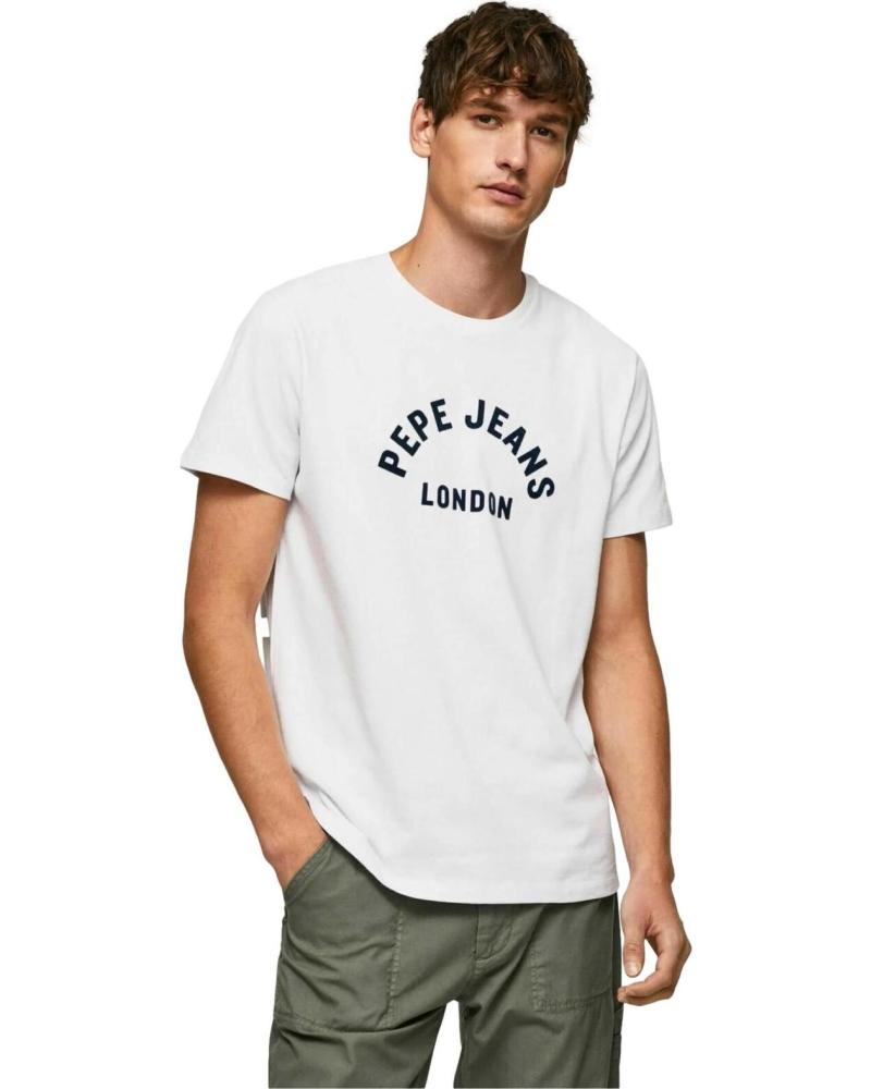 PEPE JEANS CAMISETA PEPE JEANS DE MANGA CORTA PARA HOMBRE BLANCO