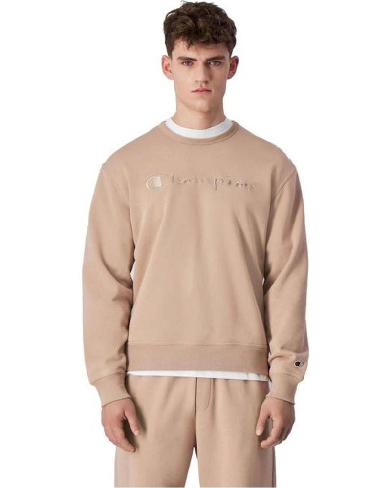 CHAMPION SUDADERA CHAMPION PARA HOMBRE BEIGE BEIGE