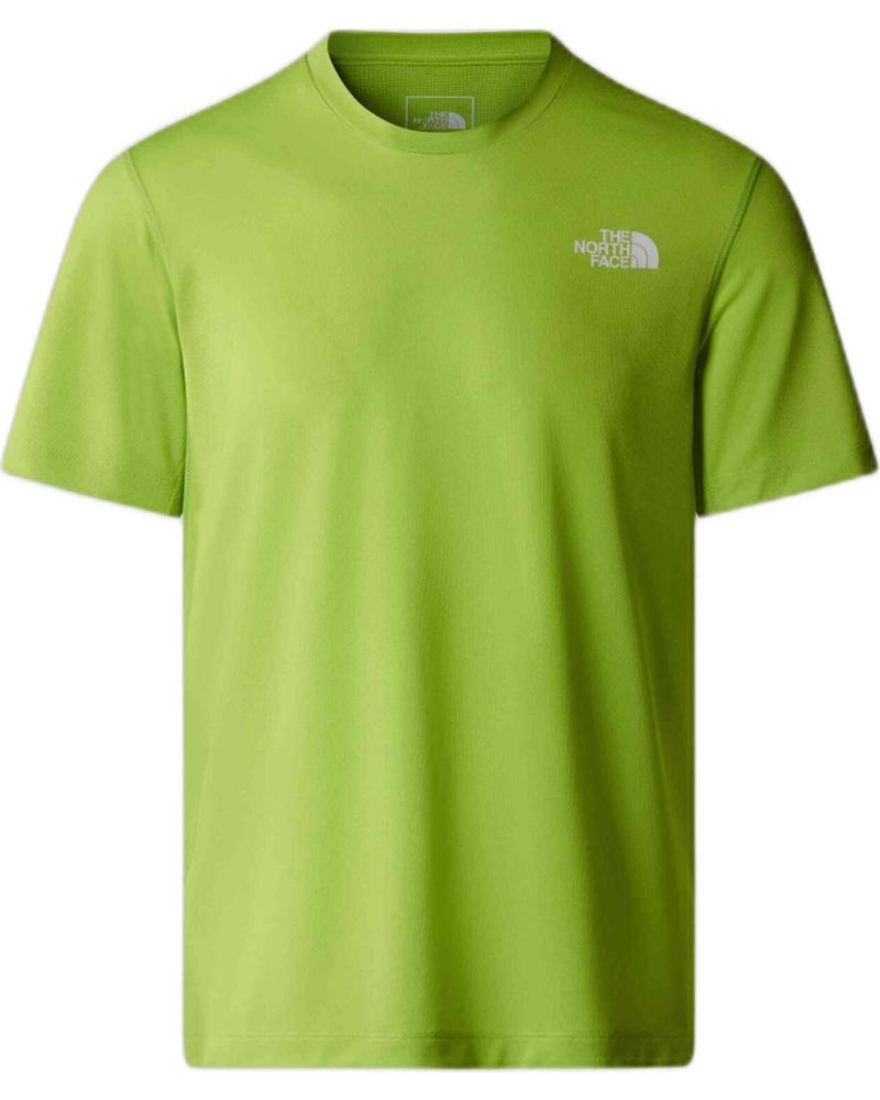 THE NORTH FACE CAMISETA DE MANGA CORTA CON LOGO VERDE