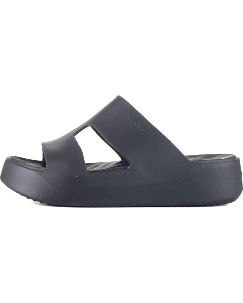 CROCS SANDALIAS CROCS PLATFORM MUJER NEGRO NEGRO