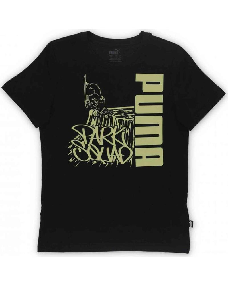 PUMA CAMISETA PUMA ESS MID90S GRAPHIC NEGRA PARA NIÑOS NEGRO
