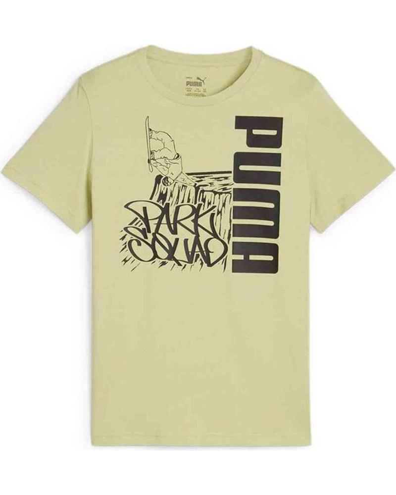 PUMA CAMISETA PUMA ESS MID90S GRAPHIC PARA HOMBRE VERDE