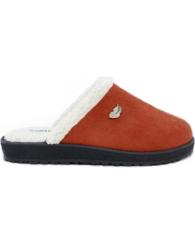 PLUMAFLEX ZAPATILLAS DE CASA PLUMAFLEX PARA MUJER - NARANJA NARANJA