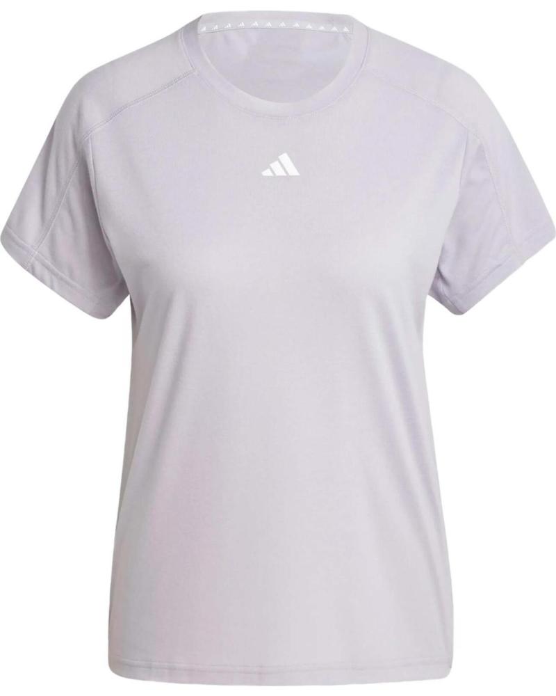 ADIDAS CAMISETA ADIDAS MANGA CORTA ENTRENAMIENTO MUJER MORADO MORADO