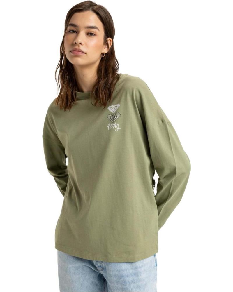 ROXY CAMISETA DE MANGA LARGA ROXY DUNE EXPLORER PARA MUJER VERDE