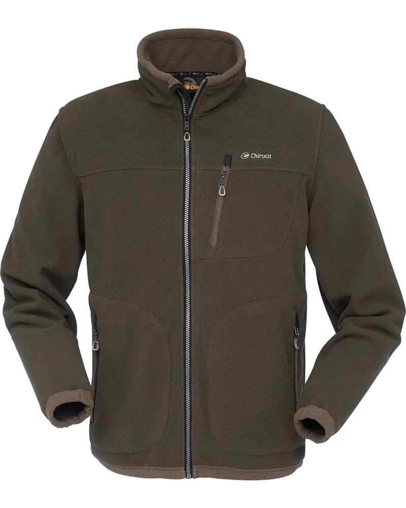 CHIRUCA CHAQUETA CHIRUCA DE FORRO POLAR PARA HOMBRE VERDE