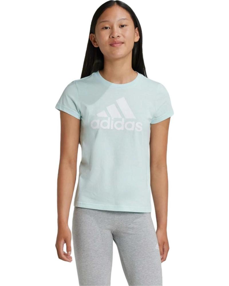 ADIDAS CAMISETA MANGA CORTA CON LOGO ESTAMPADO VERDE