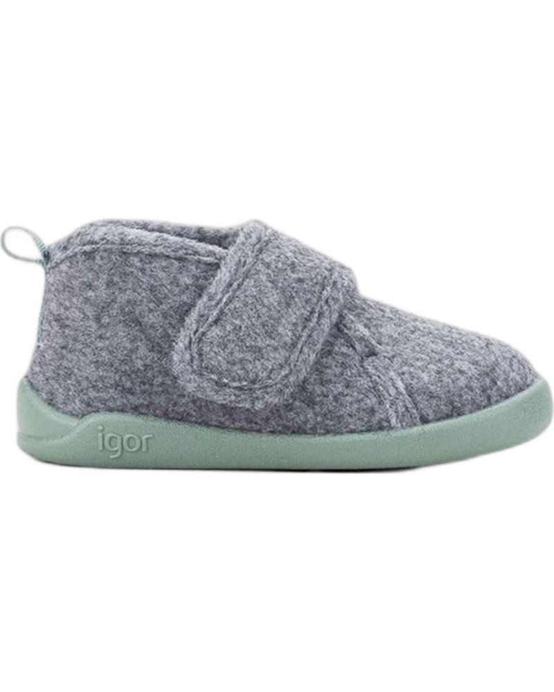 IGOR ZAPATILLAS DE CASA IGOR PARA NIÑOS UNISEX EN GRIS GRIS