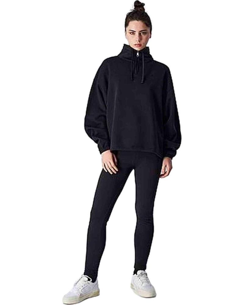 CHAMPION SUDADERA CHAMPION DE CUELLO ALTO PARA MUJER EN NEGRO NEGRO