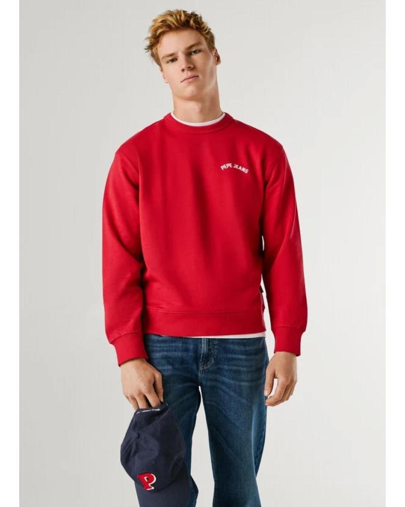 PEPE JEANS SUDADERA PEPE JEANS ROJA HOMBRE ROJO