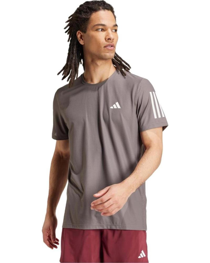 ADIDAS CAMISETA DEPORTIVA MANGA CORTA CON TECNOLOGÍA AEROREADY GRIS
