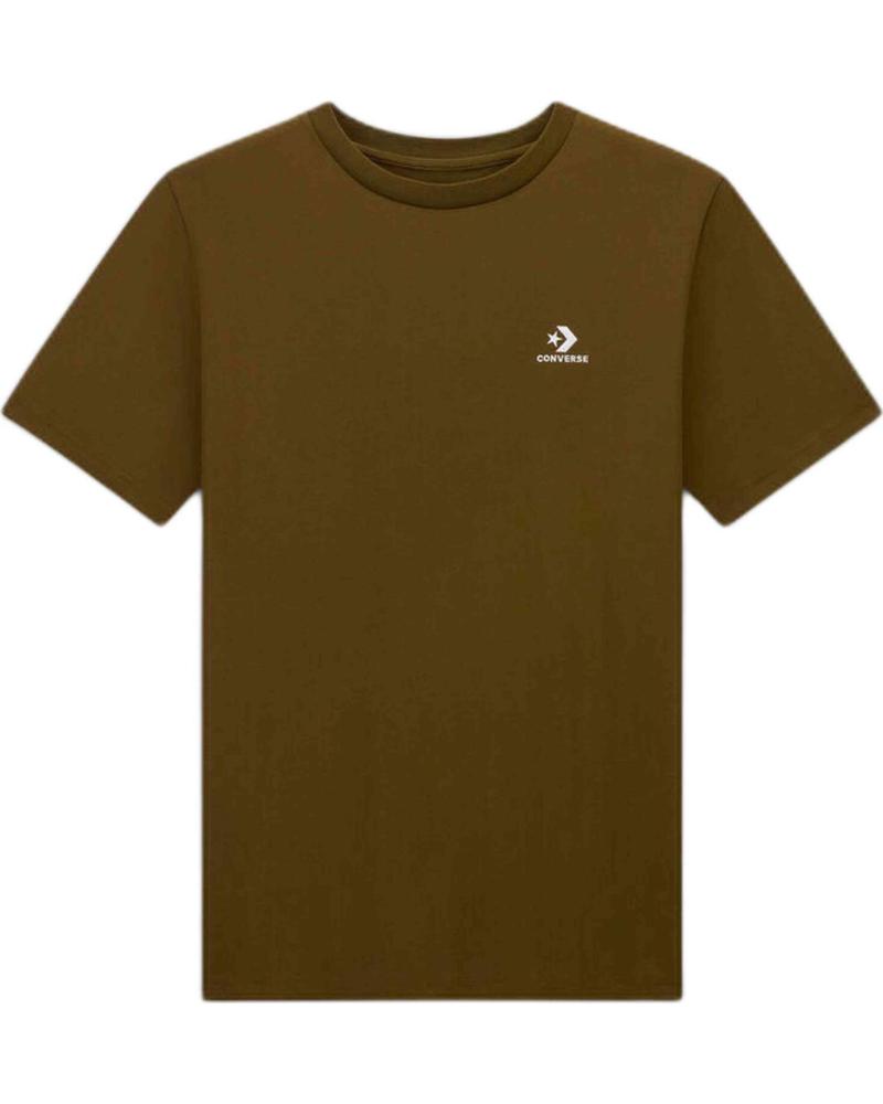 CONVERSE CAMISETA CONVERSE DE MANGA CORTA PARA UNISEX MARRON