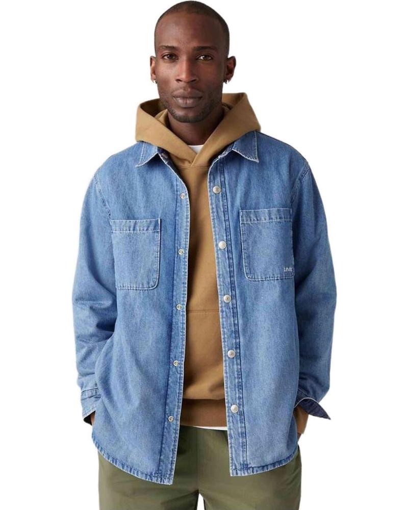 LEVIS SOBRECAMISA LEVI´S DE CORTE RECTO PARA HOMBRE EN AZUL AZUL