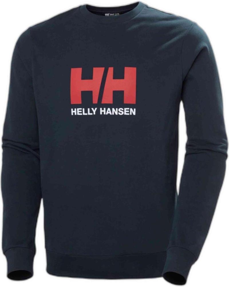 HELLY HANSEN SUDADERA HELLY HANSEN LOGO PARA HOMBRE NEGRO