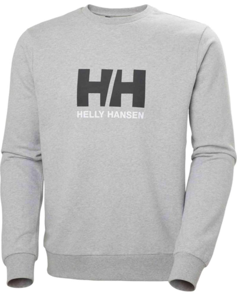 HELLY HANSEN SUDADERA HELLY HANSEN HH LOGO GRIS PARA HOMBRE GRIS