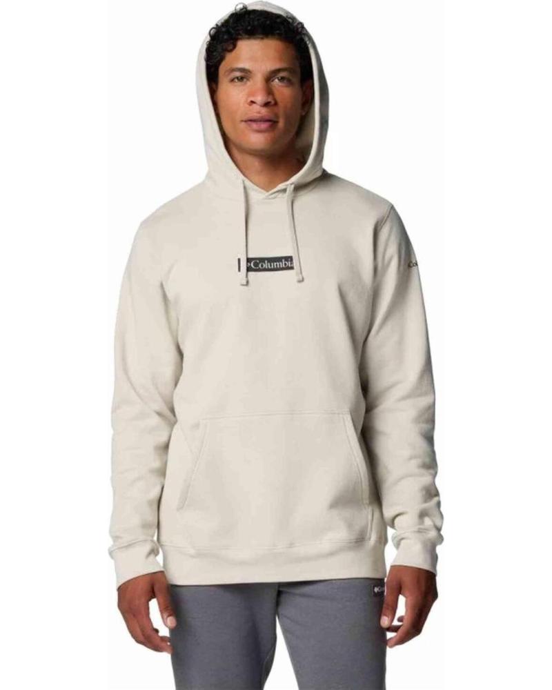 COLUMBIA SUDADERA CON CAPUCHA COLUMBIA PARA HOMBRE BLANCO