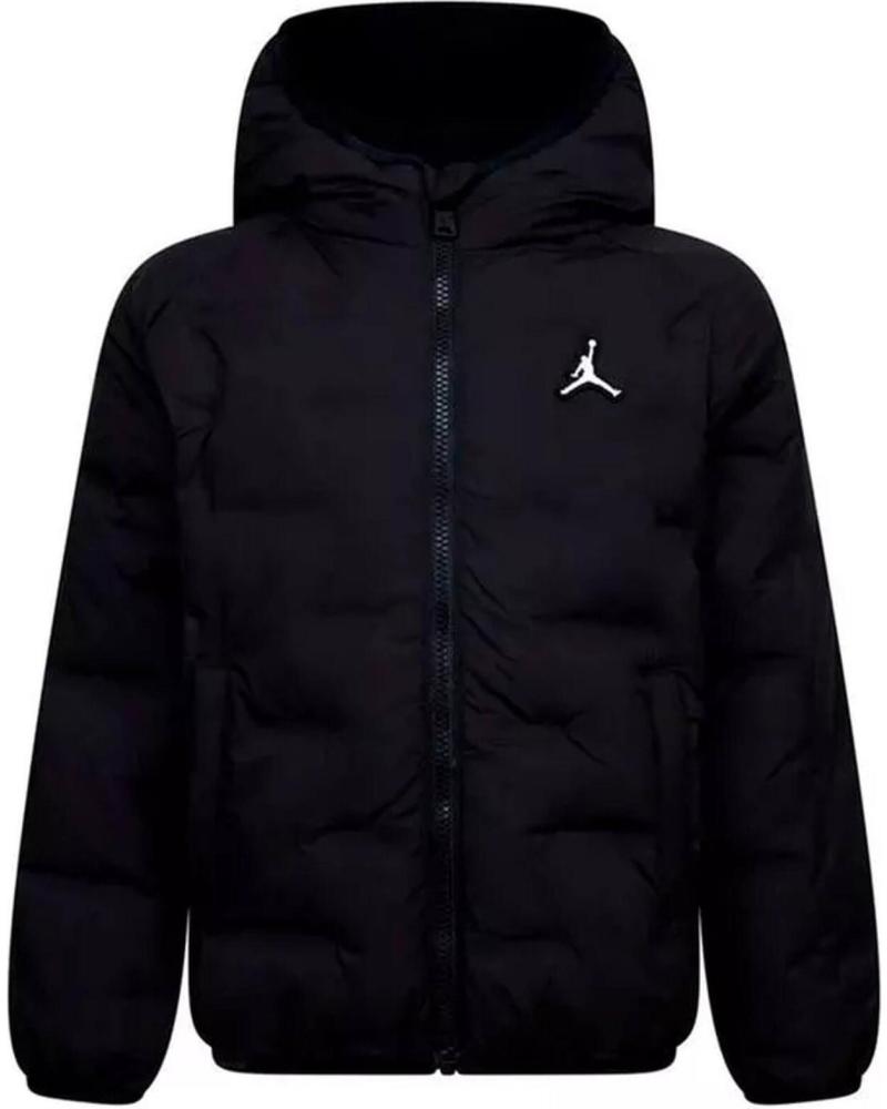 JORDAN CHAQUETA JORDAN DOWN PUFFER PARA NIÑOS UNISEX - NEGRO NEGRO