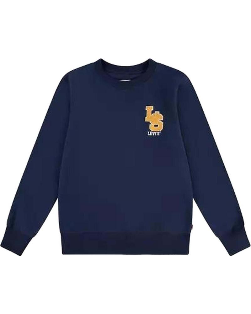 LEVIS SUDADERA LEVI´S UNISEX PARA NIÑOS AZUL MARINO AZUL
