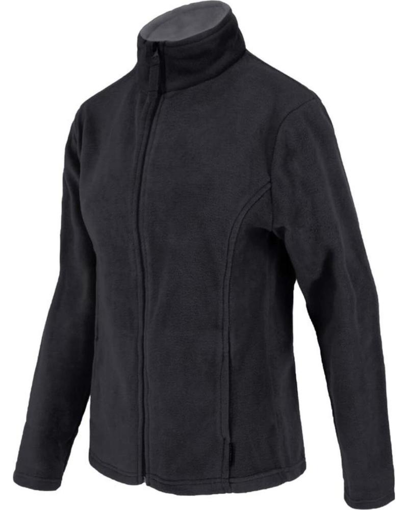 JOLUVI CHAQUETA POLAR JOLUVI PARA MUJER NEGRA NEGRO