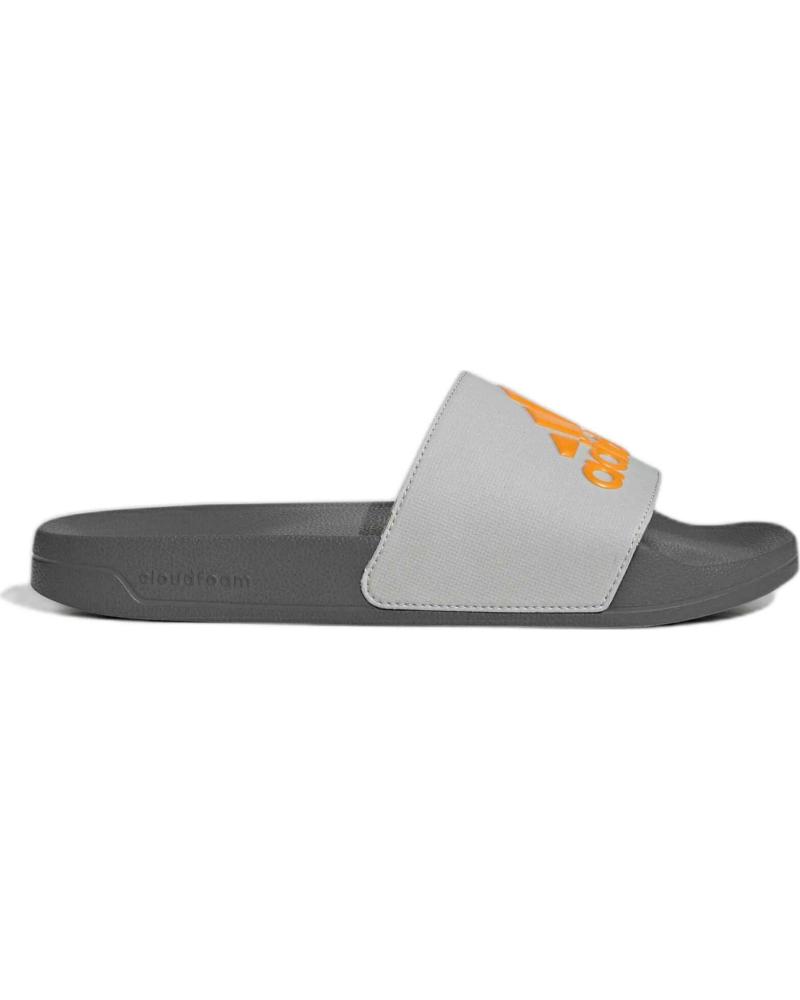 CHANCLAS ADIDAS ADILETTE SHOWER GRIS NARANJA GRIS