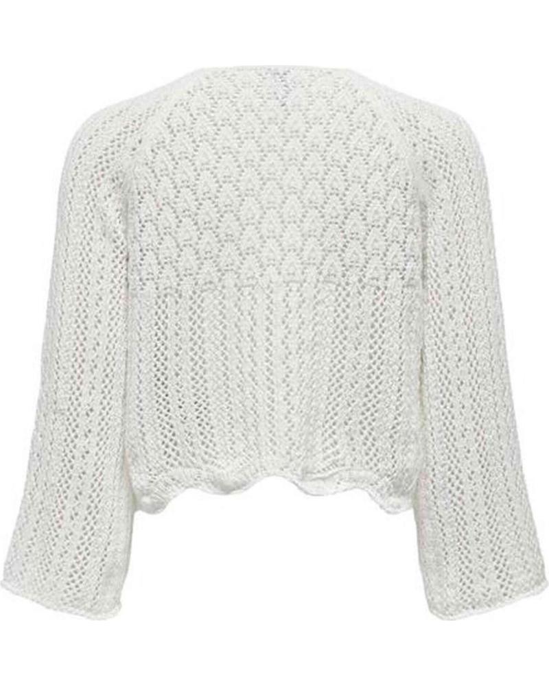 ONLY JERSEY DE PUNTO CALADO PARA MUJER ONLY BLANCO