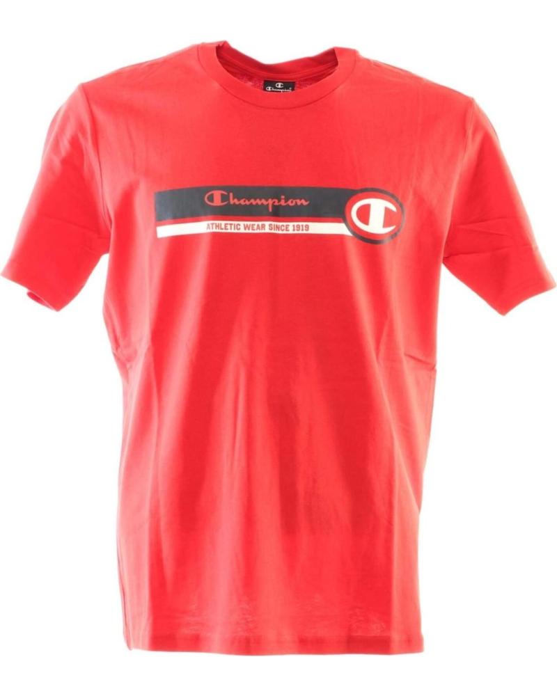 CHAMPION CAMISETA DE MANGA CORTA CHAMPION PARA HOMBRE ROJO