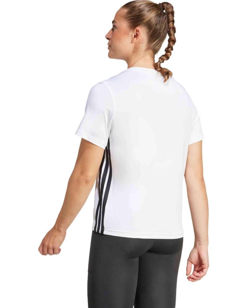 ADIDAS CAMISETA ADIDAS ESSENTIALS LOGO MANGA CORTA MUJER BLANCO