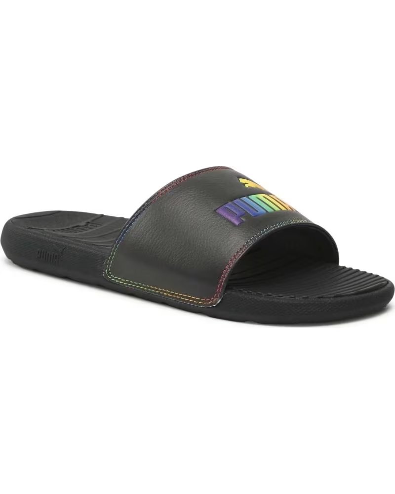 Chanclas Puma Cool Cat Rainbow Hues 384123-01 Negro