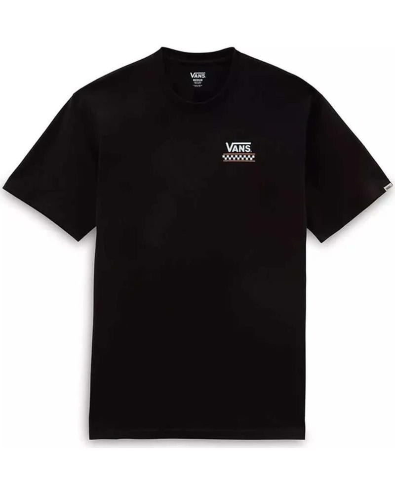VANS OFF THE WALL CAMISETA VANS OFF THE WALL MANGA CORTA NEGRA HOMBRE NEGRO