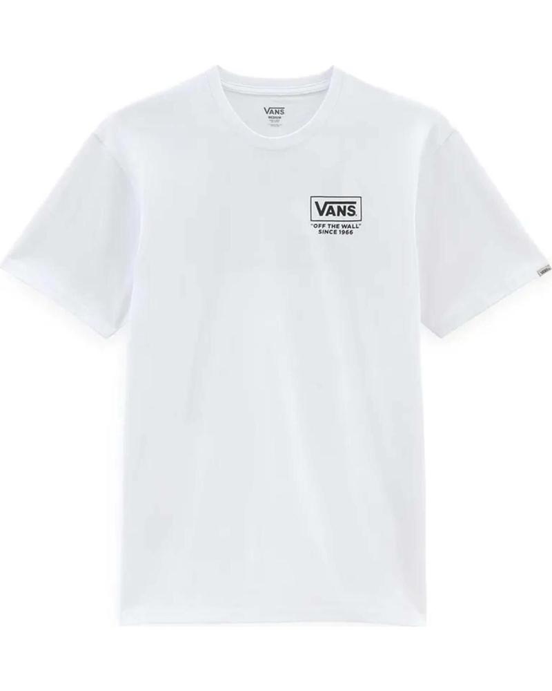 VANS OFF THE WALL CAMISETA VANS OFF THE WALL MANGA CORTA PARA HOMBRE BLANCO